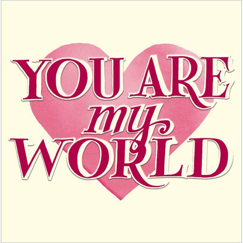 My World Valentine's Card