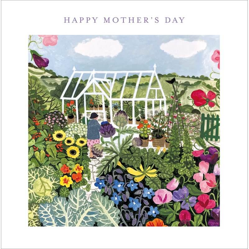 Green House Mother's Day Card