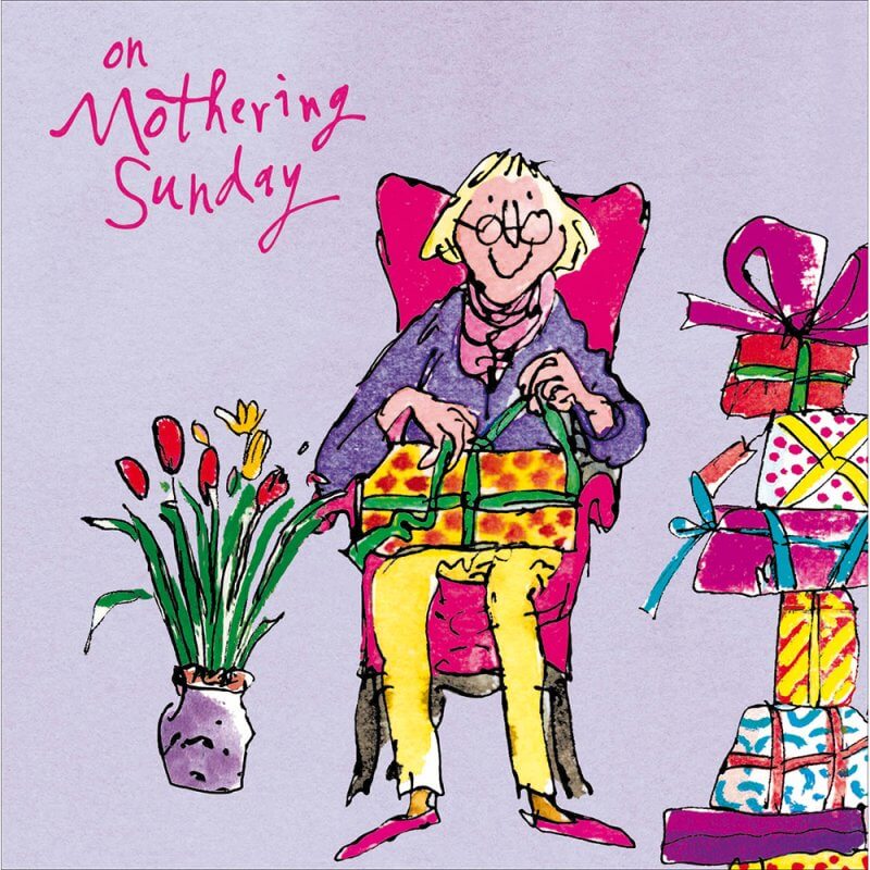 Quentin Blake Mothering Sunday Card