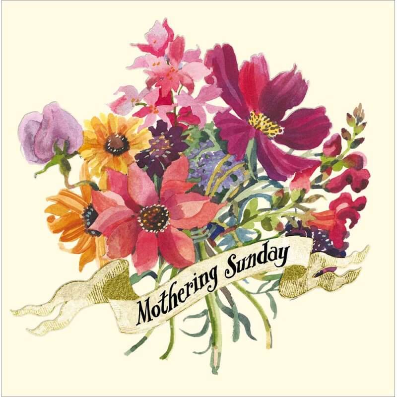 Mothering Sunday Bouquet Mother's Day Card