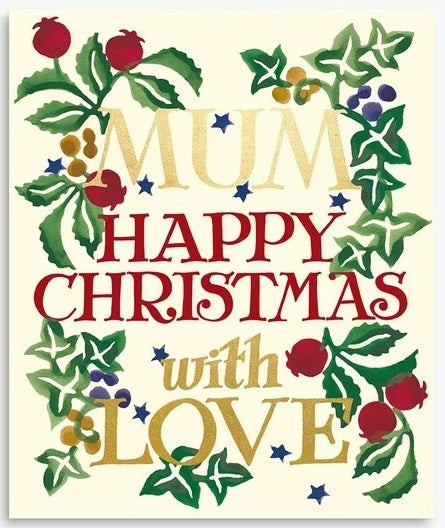 Emma Bridgewater Mum Christmas Card