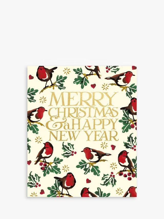 Emma Bridgewater Robins Christmas Card