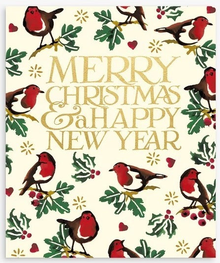 Emma Bridgewater Robins Christmas Card