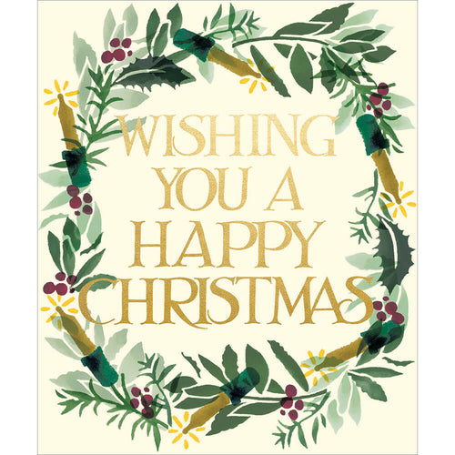 Emma Bridgewater Wreath Christmas Card