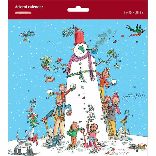 Quentin Blake Snowman Advent Calendar