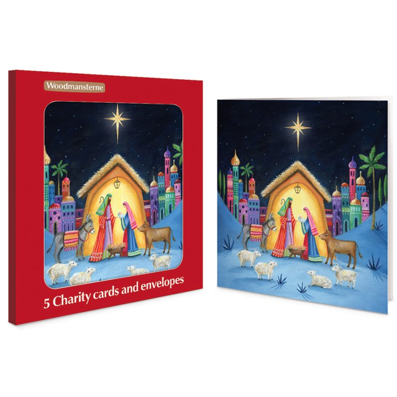 5 Nativity Charity Christmas Cards