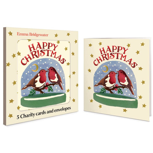 5 Emma Bridgewater Robins Charity Christmas Cards