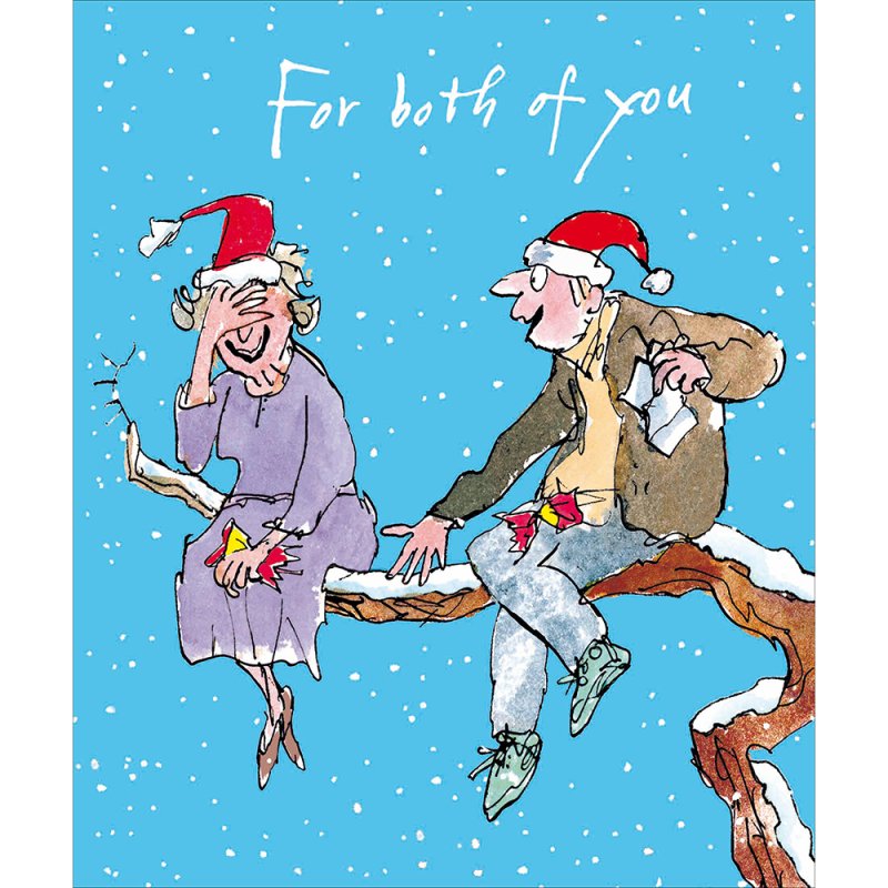 Quentin Blake Both of You Christmas Card
