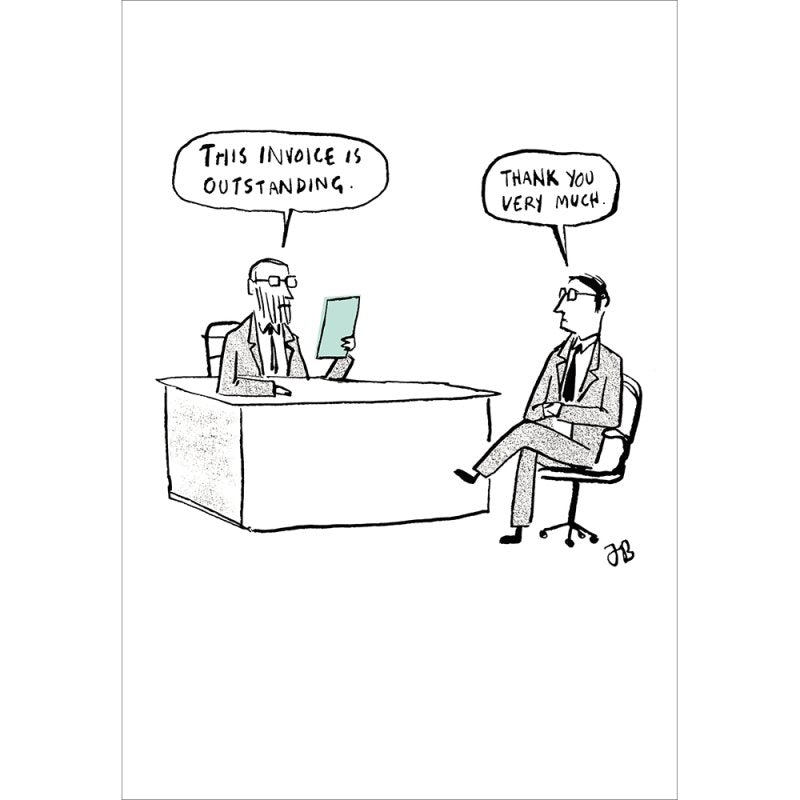 Invoice Birthday Card