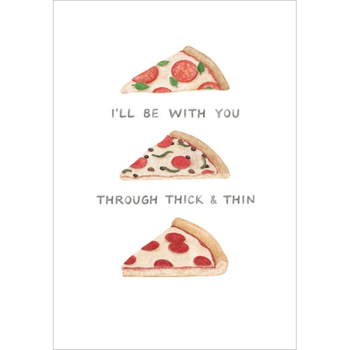 Pizza Birthday Card
