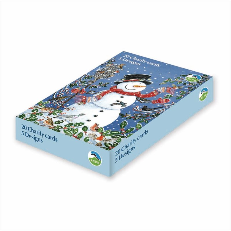 RSPB Charity 20 Assorted Boxed Christmas Cards