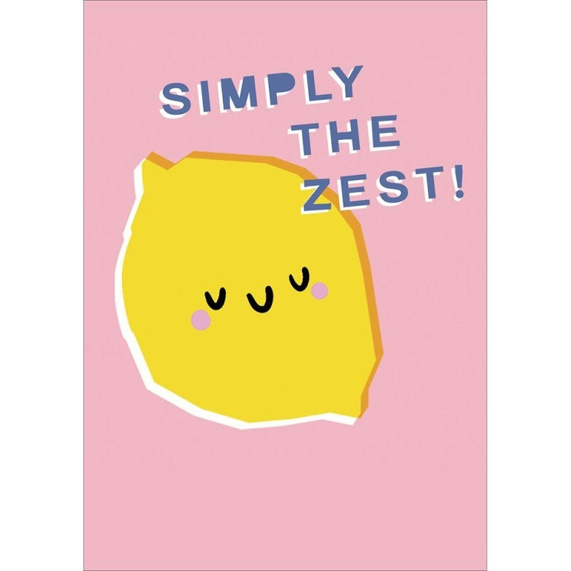 Laura Girling Lemon Zest Birthday Card