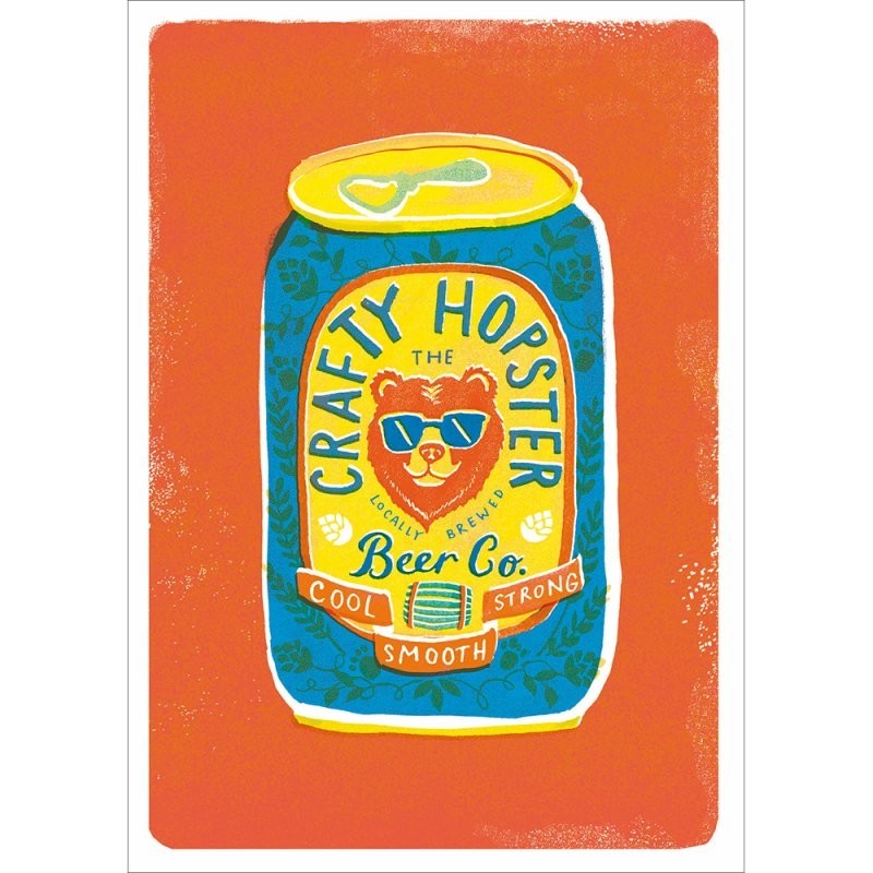 Craft Beer Birthday Card