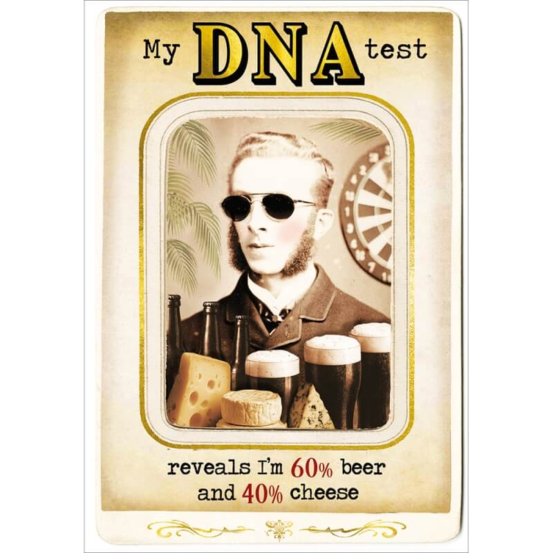 DNA Birthday Card
