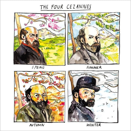 Four Cezannes Birthday Card