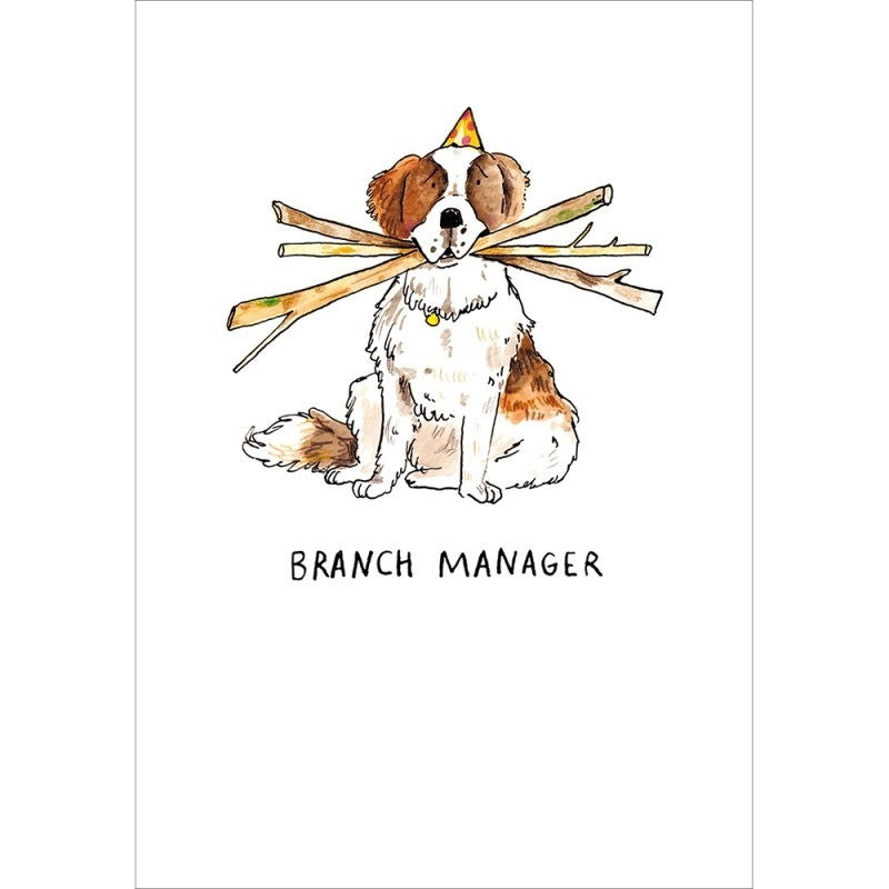 Branch Manager Birthday Card