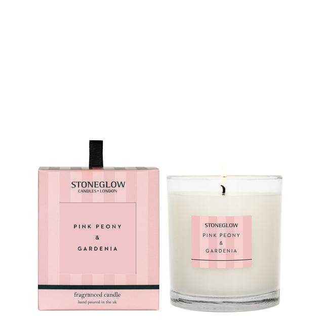 Tumbler Peony and Gardenia Candle - House of Cards