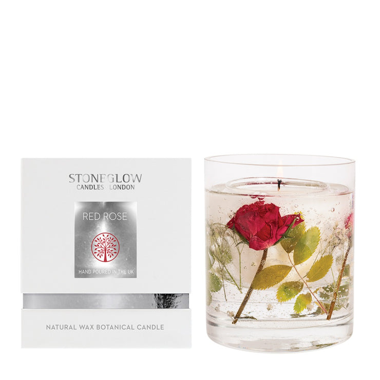 Red Rose Gel Candle