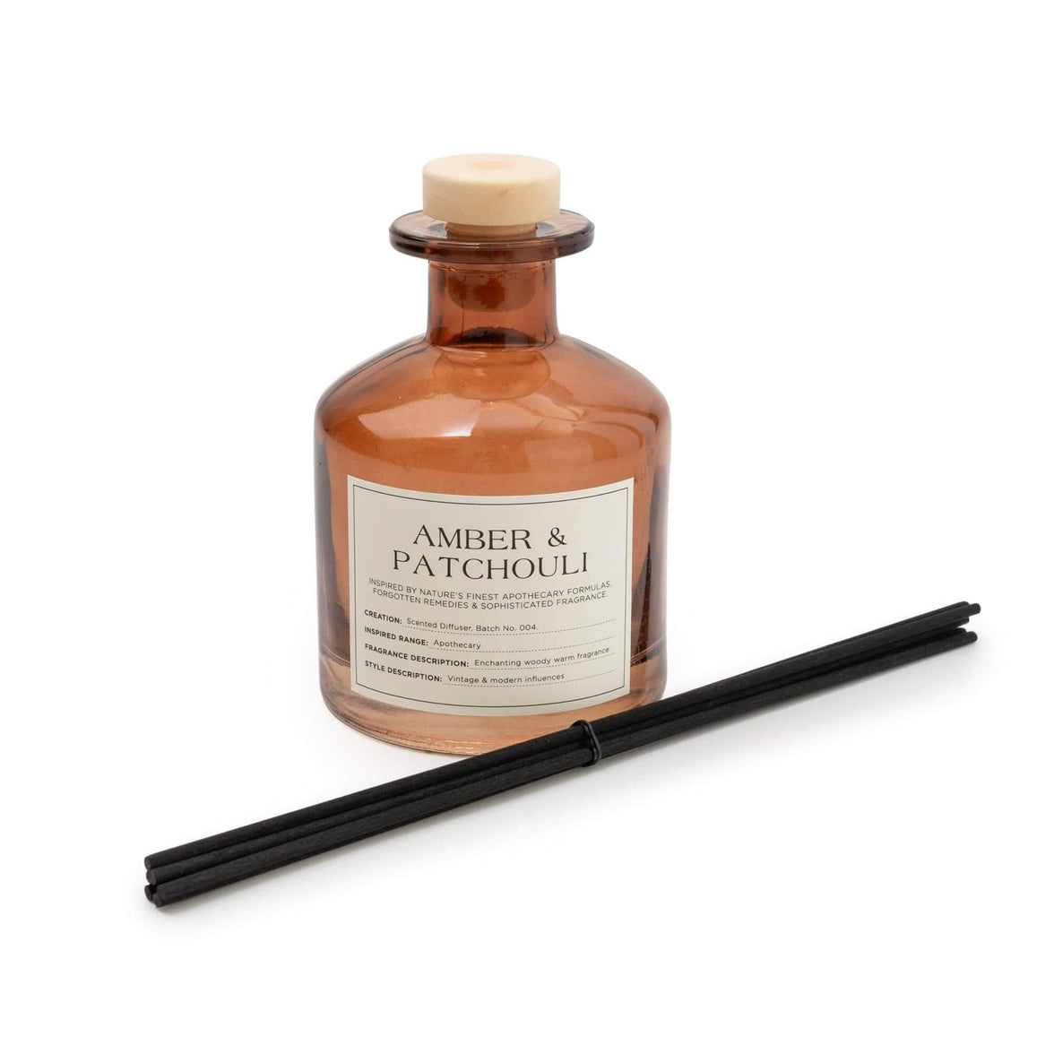 Amber & Patchouli Reed Diffuser