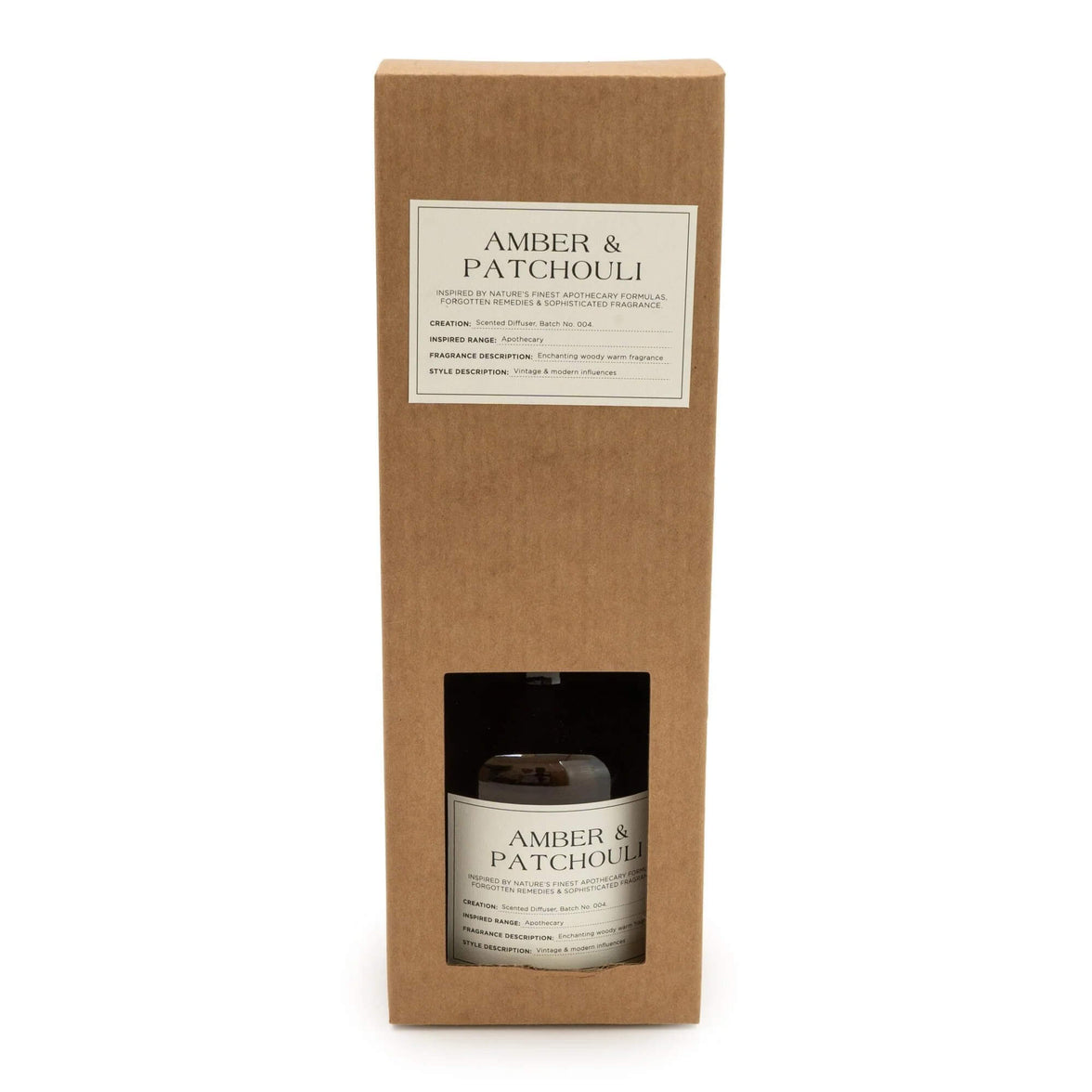 Amber & Patchouli Reed Diffuser