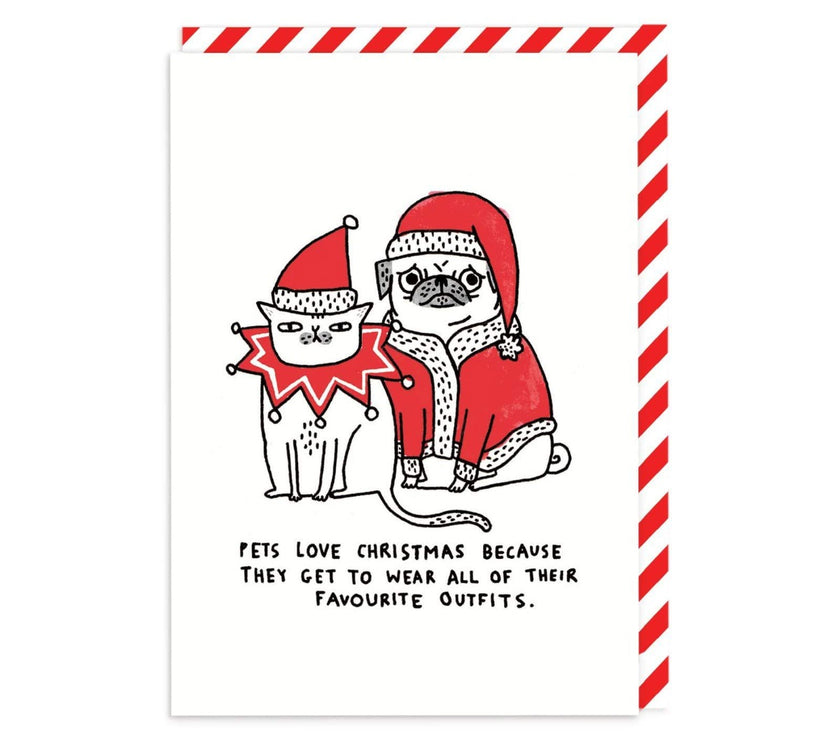 Favourite Outfits Christmas Card