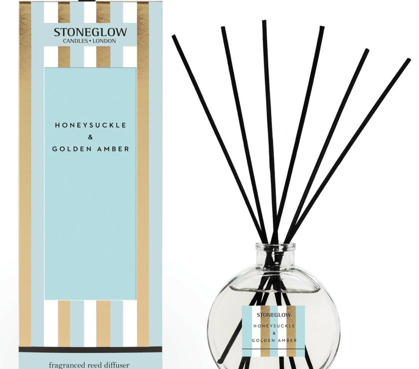 Honeysuckle and Golden Amber Reed Diffuser