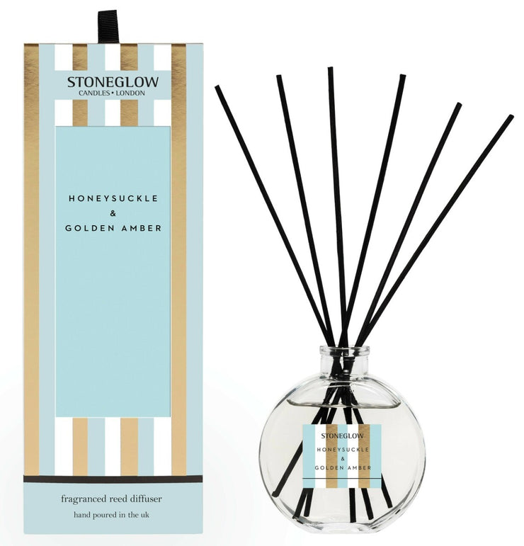 Honeysuckle and Golden Amber Reed Diffuser