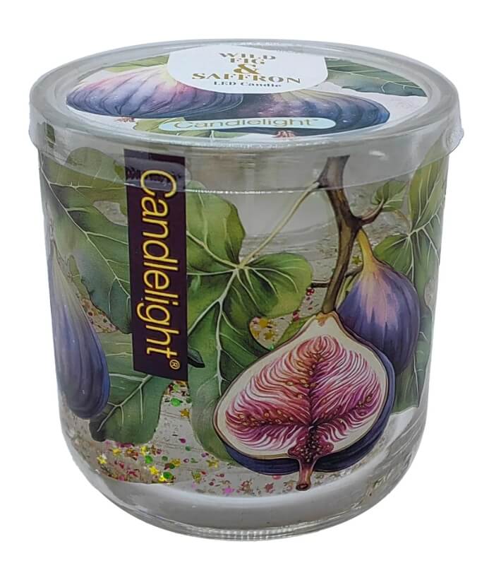 Wild Fig & Saffron LED Candle