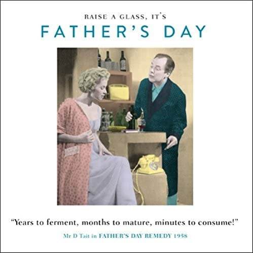 Drama Queen Raise A Glass Fathers Day Card - House of Cards