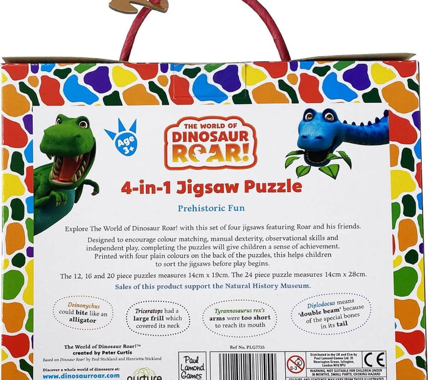 Dinosaur Roar 4:1 Puzzle