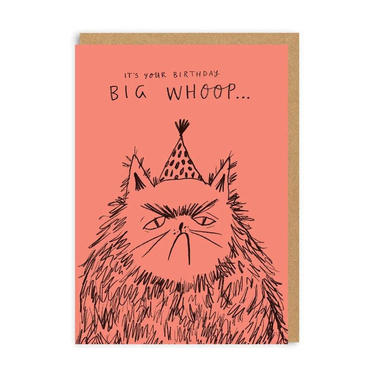 Big Whoop Birthday Card