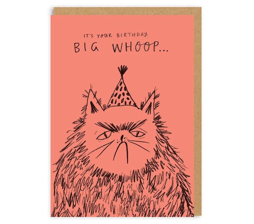 Big Whoop Birthday Card