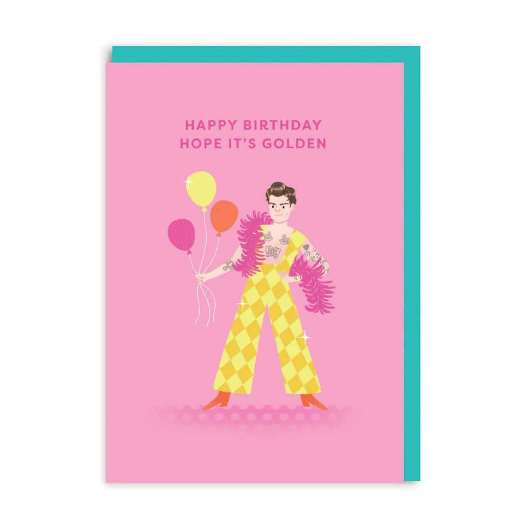 Harry Styles Greeting Card - House of Cards