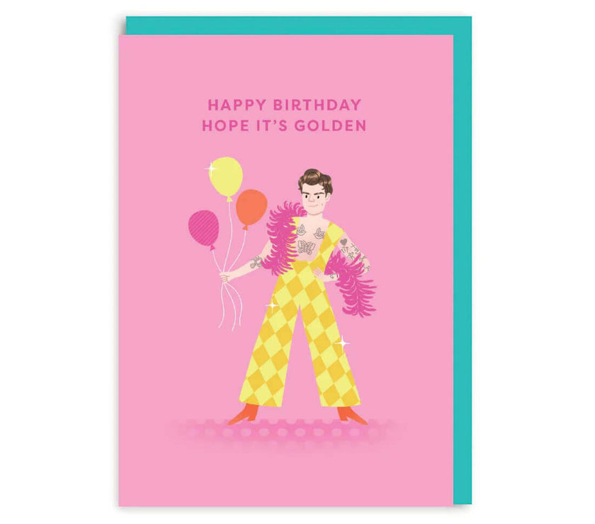 Harry Styles Greeting Card