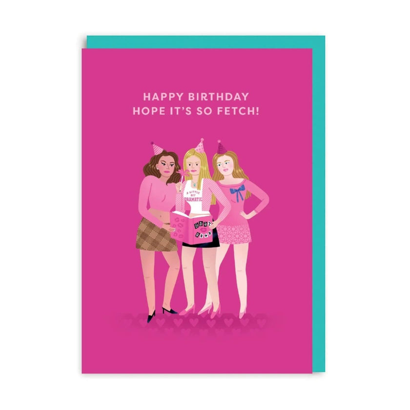 Icons Mean Girls Birthday Card