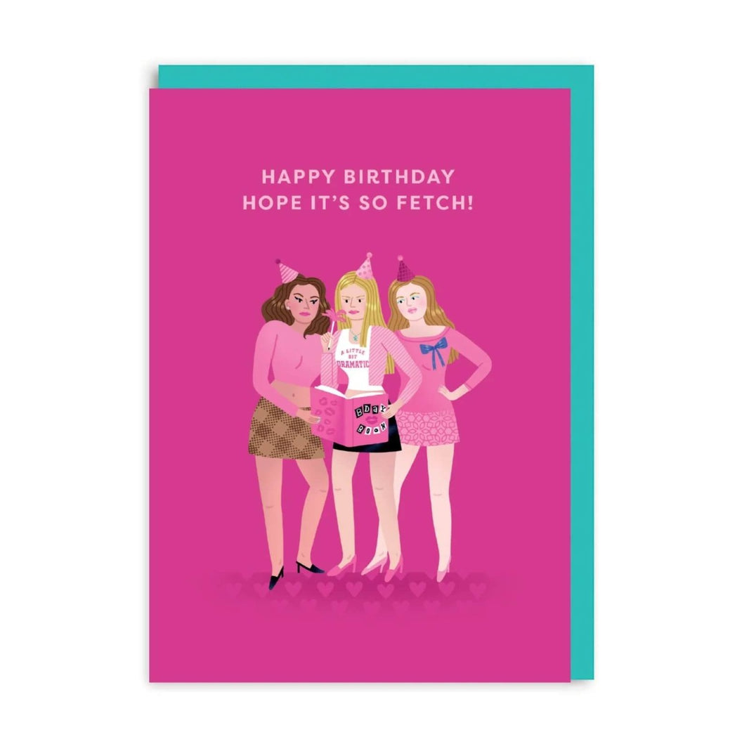 Icons Mean Girls Birthday Card