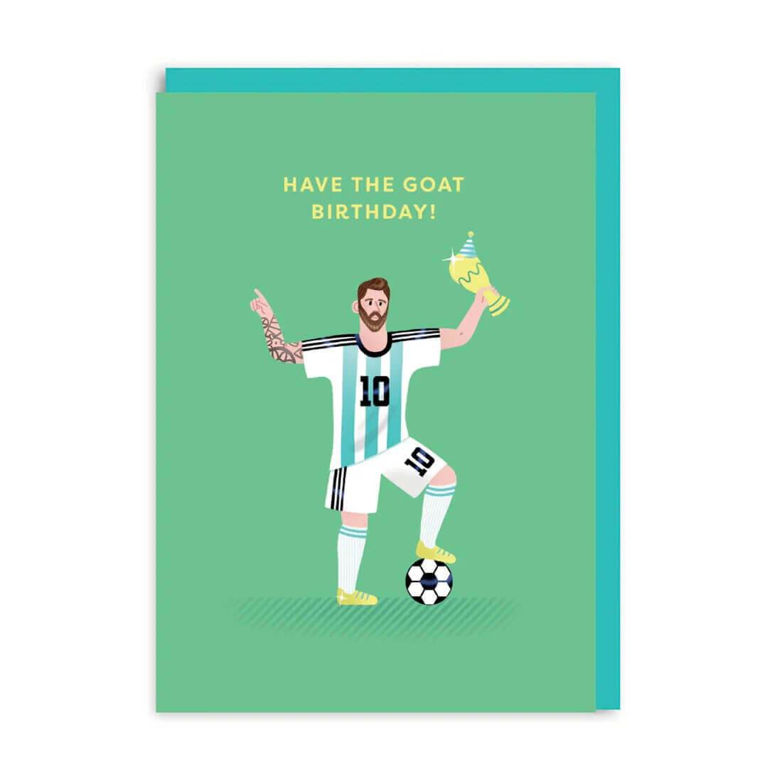 Lionel Messi Greeting Card - House of Cards