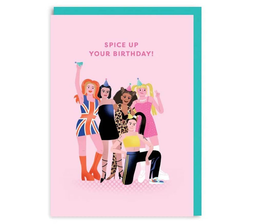 Icons Spice Girls Birthday Card