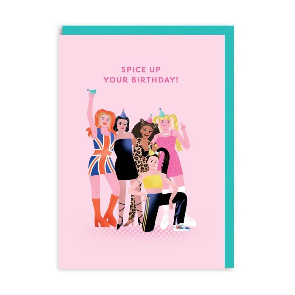 Icons Spice Girls Birthday Card