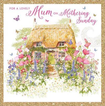 Cottage Mothering Sunday Card - House of Cards