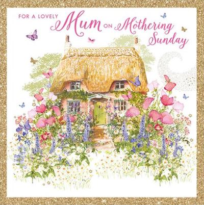 Cottage Mothering Sunday Card