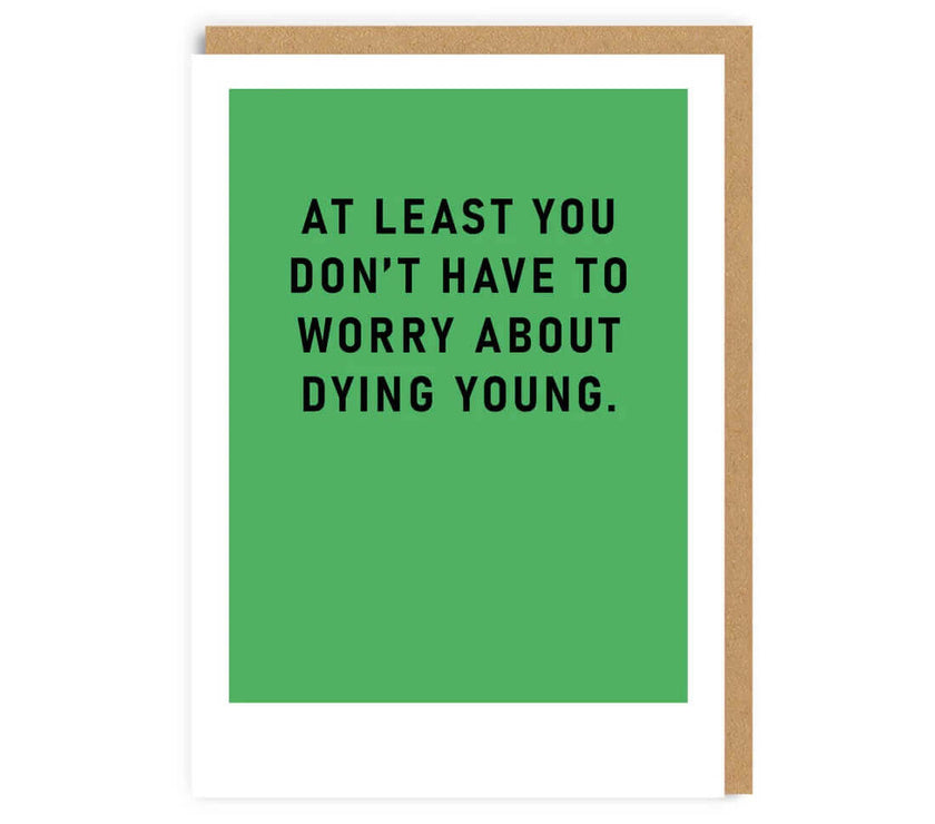 Dying Young Greeting Card