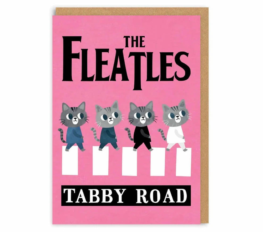 Tabby Road Birthday Card