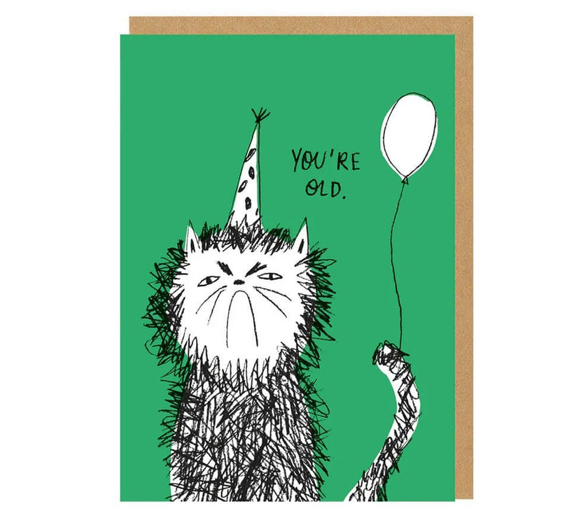 Old Birthday Card