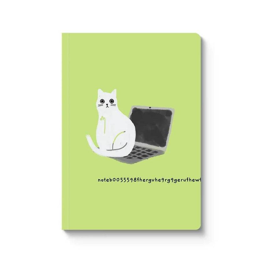 Kevin Notebook Notebook Lined A5 Journal Notepad Ken Cat – Funny Gift