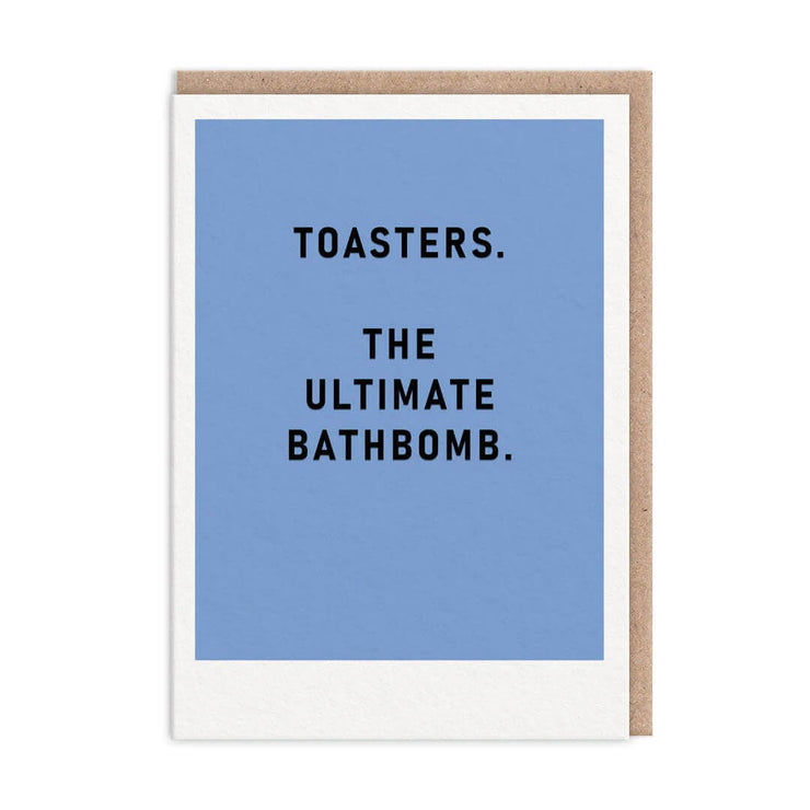 Ultimate Bath Bomb Greeting Card