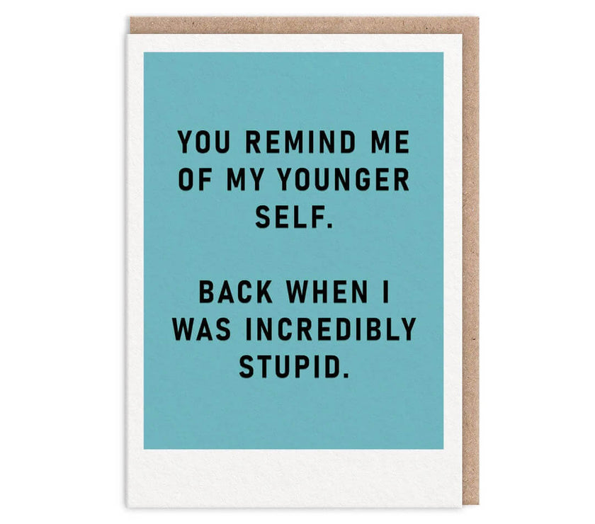 Younger Self Greeting Card