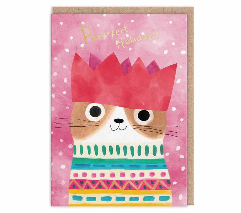 Cat Dress Up Christmas Boxed Cards