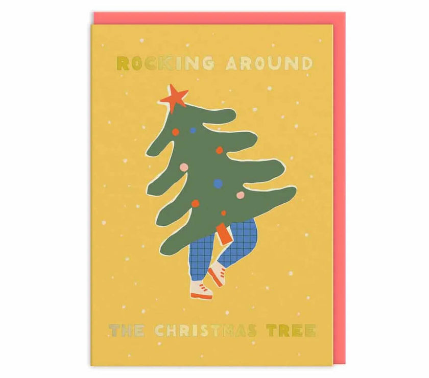 Walking Tree Christmas Boxed Cards