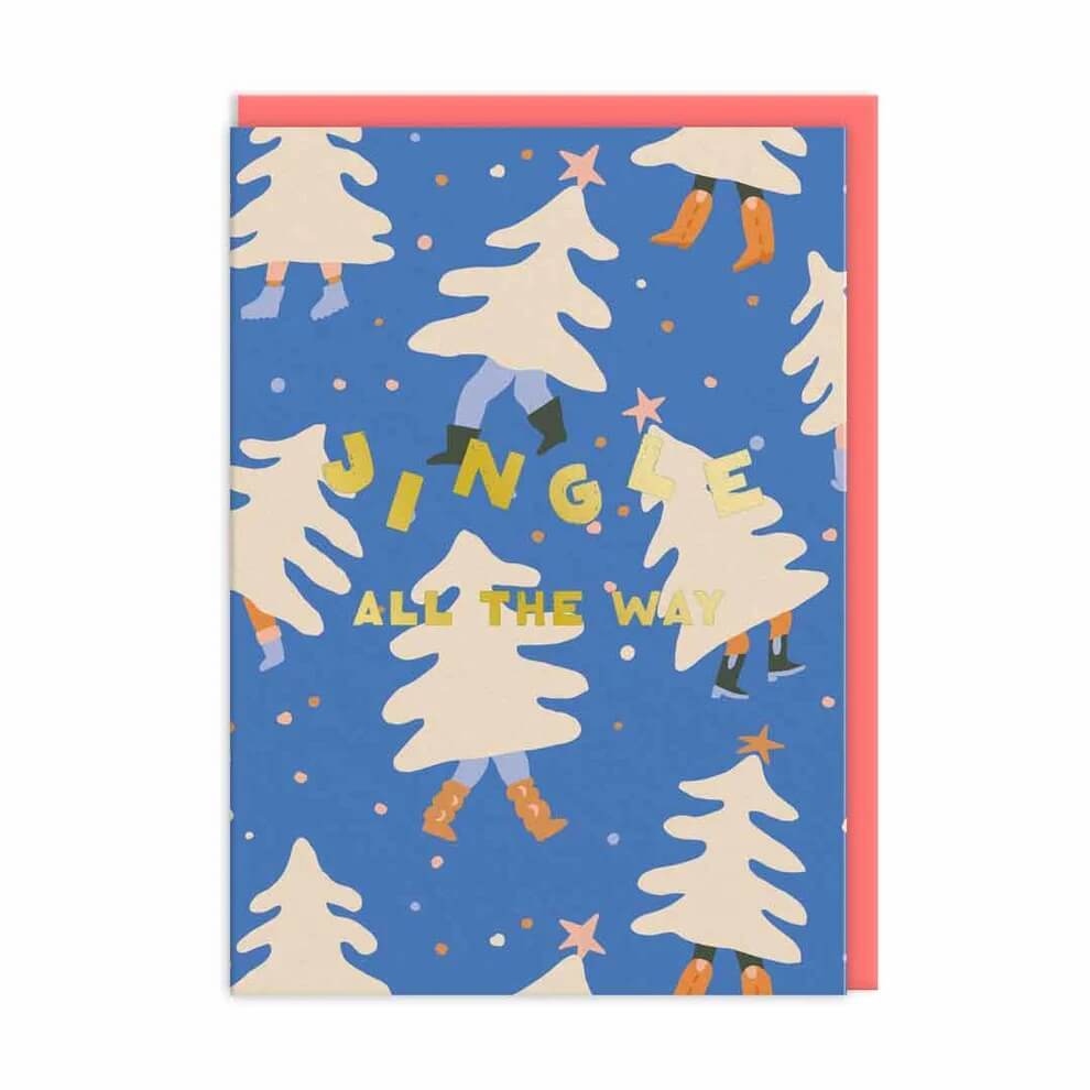 Walking Tree Christmas Boxed Cards - House of Cards